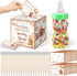 82 Pcs Baby Shower Games, Guess How Many Bears with Game Box, Baby Bottle, Guessing Cards, and Pencils for Gender Reveal