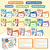 1012 1 2 3 4 5 6 4-13 Sight Words/Phonics Flash Cards, Dolch & Fry High Frequency Site Words, Learn to Read CVC