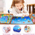 2-4 1-3, Jelly Sticker Books for Toddlers Years, Under The Sea Stickers for Kids Reusable Sticker Book for Toddler