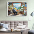 WSCXSC 1000 1000 1000 Puzzles for Adults Pieces,Jigsaw Puzzles Pieces Painting Room Puzzle for Adults Unique Piece