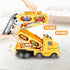 12 3 4 5 6+ Veslier Carrier Truck Race Track Toddlers Car Truck Toys, Toy Truck Transport Car Carrier & Race Cars
