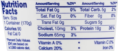 Fage 0% 6-Ounce (Pack 12) Total Total , Containers
