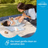 3-In-1 99.9% 240 Count (4 Packs) WaterWipes Sensitive+ Newborn & Baby Wipes, Cleans, Cares, Protects, Water, Unscented