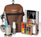 Funto Mini Watercolor Paint Set, All-in-One Walnut Wood 15-Color Premium Pocket Travel