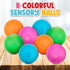 8 Playbees Pull, Stretch & Squeeze Stress Balls Balls Elastic Sensory Balls for Stress & Anxiety Relief Calming Fidgets
