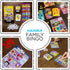 AQUARIUS Peanuts Family Bingo Game