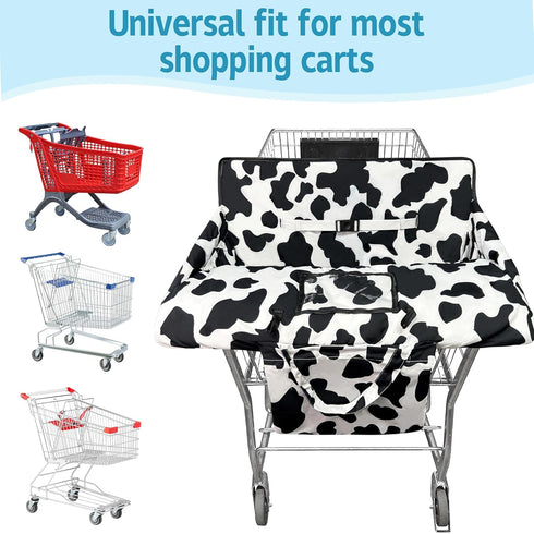 gxfcymxbd Baby,2-in-1 Shopping Cart Cover for High Chair Cover Soft,Portable, and Machine Washable,Comfortable Cotton