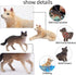 8PCS Toymany Wolf Figures Forest Animals Toy Figurines - Realistic Jungle Zoo Animal FigurinesEducational Toy Cake