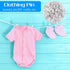 Xinjoduz 100 1.6 Inch Pieces Diaper Pins for Cloth Diapers, Plastic Head Baby Safety Pins with Locking Closures
