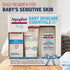 Set (16.9 Oz) (7Oz) (3.5Oz), Aquaphor Baby Skin Care Essentials Gift with Baby Wash and Shampoo Fl + Healing Ointment