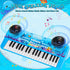 MusicForset 37 3 4 5 6 Upgraded Keys Kids Piano Keyboard with Microphone Music Stand Portable Musical Toys for Toddlers