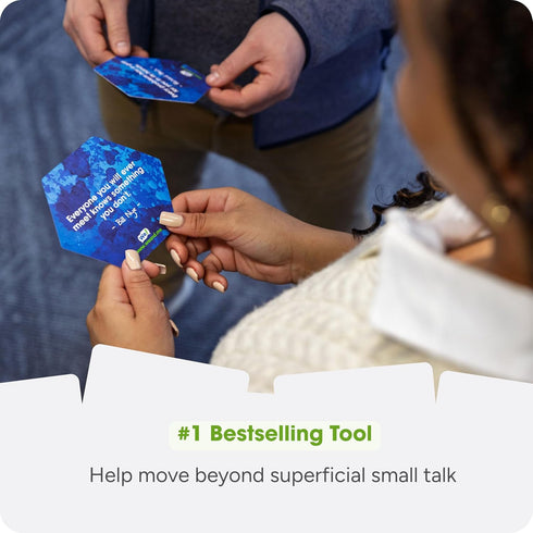 56 We! Engage Cards - Conversation Cards to Build Trust & Connection - Inspiring Pieces with Quotes, Photos