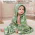 Newborn,100% 2 Pack 32x32 Inch Hooded Baby Towels for Cotton Baby Bath Towels with Hood for Infant Toddler Boy Girl