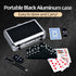 Set Set 28 (2-4 Dominos for Adults, Jumbo Size Black Dominoes for Classic Board Games, Double Six Jumbo Size Dominos