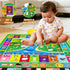 1 3 1 1-3 12-18 1 2 3 Baby Toys for Year Old Gifts: in Alphabet Animal Piano Music Play Mat - Toddler Toys Age Musical