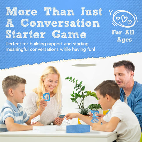 Describe Cards - Deck One Conversation Cards for Families, Therapy, and School, 300+ Questions