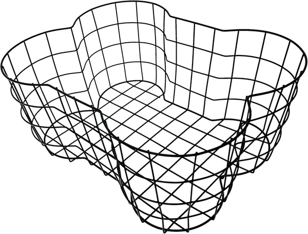 OtterPets Metal Dog Toy Basket, Bone Shaped Indestructible Dog Toy Bin, Sturdy Dog