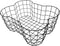 OtterPets Metal Dog Toy Basket, Bone Shaped Indestructible Dog Toy Bin, Sturdy Dog