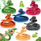 Meooeck 6 Pcs Snake Stuffed Animal, 31.5 Inch Plush Toy, Large Cobra Snake Plushies for Halloween Prank Props