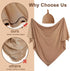 2Pack Set OWLOWLA Newborn Swaddle Blanket with Hat Baby Wrap Swaddle Receiving Blanket Boys Girls