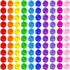 Toulite 100 Pcs Classic Colors Square Dance Scarves, 24 x 24 Inches, Bulk Juggling Performance Props Accessories