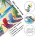 PICKFORU 1000 Summer Beach Puzzles for Adults Piece, Rainbow Beach Lounge Chair Puzzle, Colorful Ocean Jigsaw Puzzle