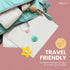 (30x18) 50-Pack Organic Cotton Disposable Changing Pad Liners | XL-Large Hypoallergenic Super Soft Ultra Absorbent