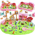KNASON Cat and Dog Sensory Bin,Play Sand Kit for Girls and Boys