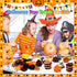 24 Halloween Party Favors for Kids PCS Halloween Pumpkin Pop Fidget Toys,Halloween Toys Treats for Kids,Halloween