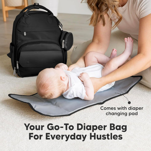 Backpack Packs, 12L KeaBabies Diaper Bag - Small Multifunctional Travel Diaper Back Maternity Baby Changing Bags