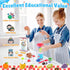 Set 27 3+ PLAY Smoothie Maker Toy Blender - Pcs Pretend Play Kitchen Appliance for Kids with Realistic Action, Light