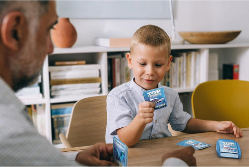 Top Trumps Creatures of The Deep Classic Card Game, Learn Facts About Jellyfish, Octopus, and Penguins