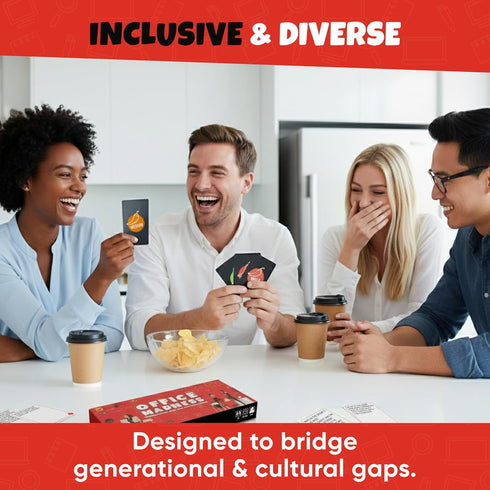 150 3-in-1 Team Building Card Game with Icebreakers and Funny Questions | Funny Office Game and Conversation Starter |