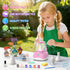 2.3in 8-12, 6-12+, Mini Pottery Wheel for Kids - Pottery Painting Craft Kit with Turntable, Clay, Flowers, Mess Free