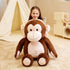 IKASA Giant Monkey Stuffed Animal Plush Toy - Large Jumbo Soft Toy, 30" Cute Fluffy Plushie for Kids