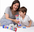 2 Pack 8 Inch Rain Sticks for Kids, Sensory Toys for Toddlers 1-3, Rainmaker Wobble Toys for Babies