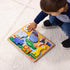 (8 2+ Melissa & Doug Safari Wooden Chunky Puzzle pcs), Educational Screen Free Activity for Toddler, Preschoolers