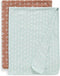 Delta Children 100% Organic Jersey Cotton Baby Receiving Blankets for Girls and
