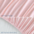 Magik & Kover 2 Pack 52" 28", Stretchy Crib Sheets for Girls, Fitted Crib Sheets for Standard Crib and Toddler Mattress
