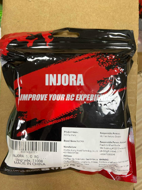 INJORA 1.0 Tires-S3 All Terrain Crawler Tires - Upgrade Parts for TRX4M SCX24 AX24 FCX24, 58 * 20mm