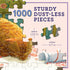 1000 23" 23" eeBoo Piece Puzzle - Springtime Kitchen Jigsaw Puzzle for Adults, Square x Made with Recycled Board