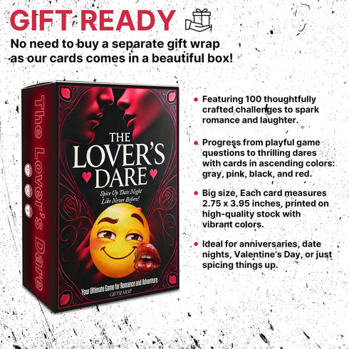 100 Couples Games for Date Night, Drinking Card Game for Dating, Super Fun Card Game for Couple, Dares & Questions