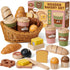 Toyssa Wooden Play Food Sets for Kids Kitchen, Bakery Pretend Play Toy