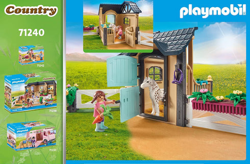 Playmobil Riding Stable Extension - Add-On for Playmobil Sets
