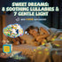 3+ Story Projector for Kids, Story Machine with Early Learning, Music, Night Sky Lights, Storybook Projector, Moonlight