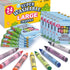 WOSWEL Super Washable Jumbo Crayons Bulk, 24 Pack Crayons with 8 Bright