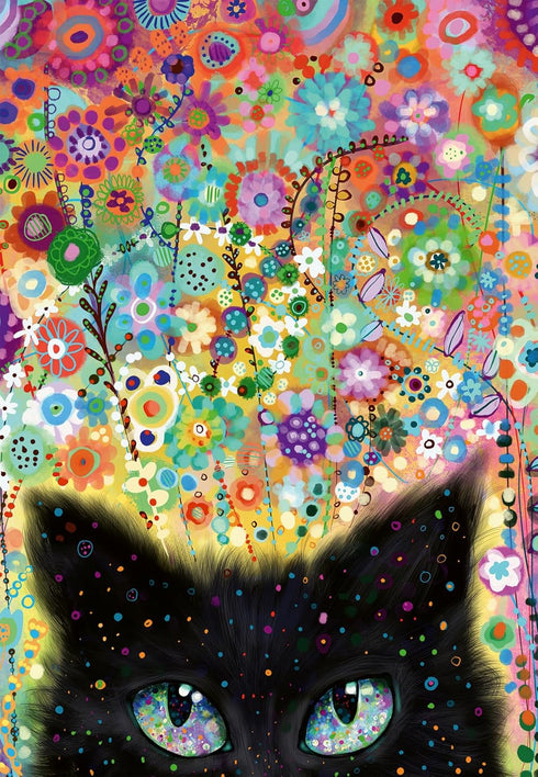 Ravensburger Puzzle Moment: Kaleidoscope Kitty 300 Piece Jigsaw Puzzle for Adults -