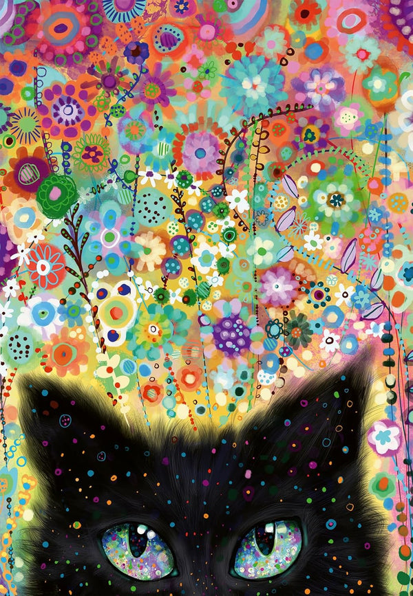 Ravensburger Puzzle Moment: Kaleidoscope Kitty 300 Piece Jigsaw Puzzle for Adults -