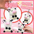 Kawaite Soft Cow Stuffed Animal Plush Toys for Kids, Cute Cow Plushies, Small Stuffed Farm Animal Plush Toys for Girls