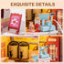 14+, DIY Mini House Building Miniature Kit Milkbox, Miniverse Lifestyle Bookshelf Decoration, Cute Craft Kits for Women